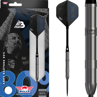 Bull's Andy Baetens 80% E2 Steel Tip Darts