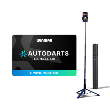 Autodarts Lens Device Stand + 12 Month Plus Membership Bundle