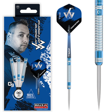Bull's Jermaine Wattimena G3 90 % Tungsten Steel Tip Darts