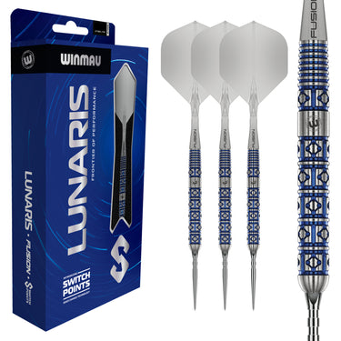 Winmau Lunaris Parallel Steel Tip Darts