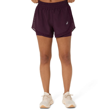 Asics Nagino Womens Run 2-N-1 Short