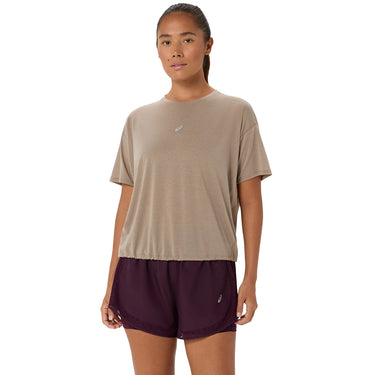 Asics Nagino Run Womens Short-Sleeve Top