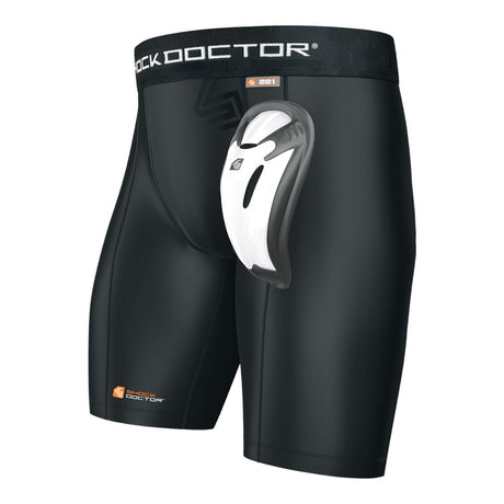 Shock Doctor Core Compression Shorts with Bioflex Cup