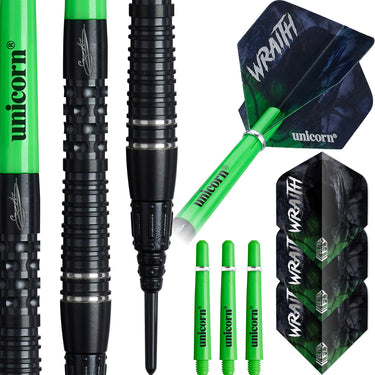Unicorn Wraith Ross Smith 90% Tungsten Steel Tip Darts