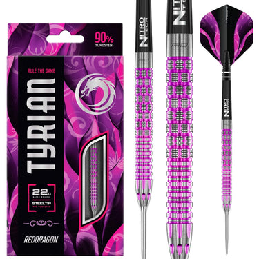 Red Dragon Tyrian Steel Tip Darts