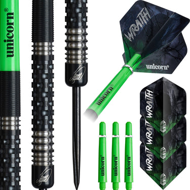 Unicorn Wraith James Wade 90% Tungsten Phase 2 Steel Tip Darts