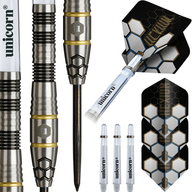 Unicorn Hexium 90% Tungsten Style 1 Steel Tip Darts