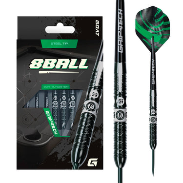 GOAT 8-Ball 90% Tungsten Steel Tip Darts