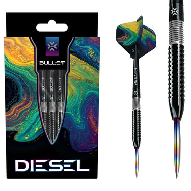 Bullet Diesel 85% Tungsten Steel Tip Darts