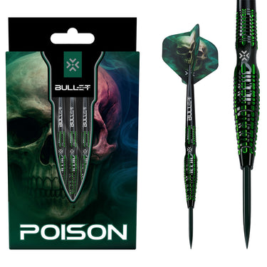 Bullet Poison 90% Tungsten Steel Tip Darts