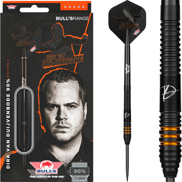 Bull's Dirk van Duijvenbode E2 90% Steel Tip Darts