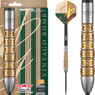 Bull's Vintago Bomb CP 90% Steel Tip Darts