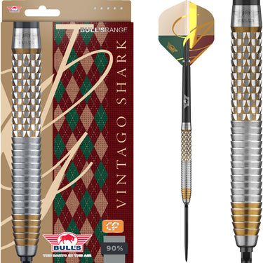 Bull's Vintago Shark CP 90% Steel Tip Darts