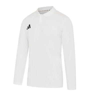 Adidas Incurza Elite Long Sleeve Polo Cricket Shirt