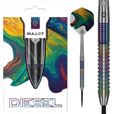 Bullet Diesel 85% Tungsten V2 Steel Tip Darts