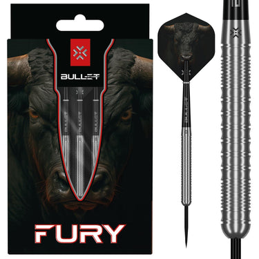Bullet Fury 90% Tungsten Steel Tip Darts