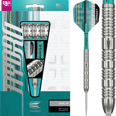 Target Hydro 02 90% Swiss Steel Tip Darts