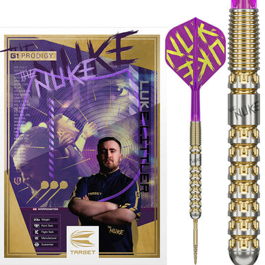 Target Luke Littler G1 Prodigy 95% Steel Tip Darts