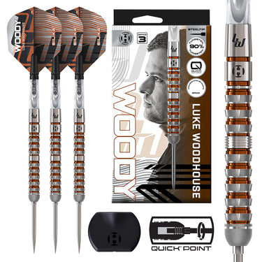 Harrow Luke Woodhouse 90% Series 3 Steel Tip Darts