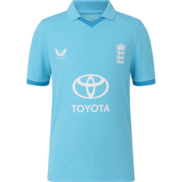ECB ODI Replica Short Sleeve Junior Shirt - 2026