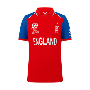 ECB T20 WWC Replica Short Sleeve Junior Shirt - 2026