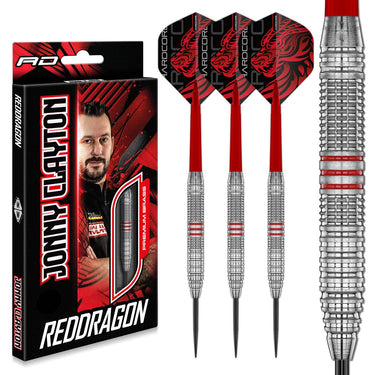 Red Dragon Jonny Clayton SE Brass Steel Tip Darts