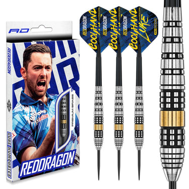Red Dragon Luke Humphries SE Brass Steel Tip Darts