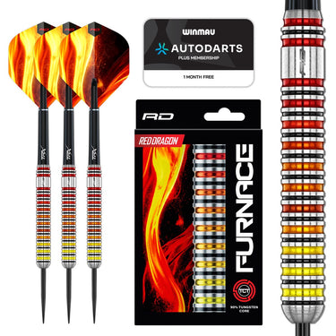 Furnace 90% Tungsten Core Steel Tip Darts