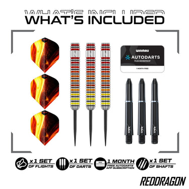 Furnace 90% Tungsten Core Steel Tip Darts