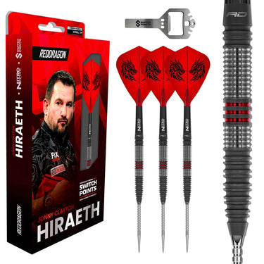 Red Dragon Jonny Clayton Hiraeth 90% Switch Point Darts