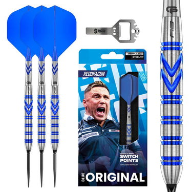 Red Dragon Gerwyn Price Iceman Blue 90% Switch Point Darts