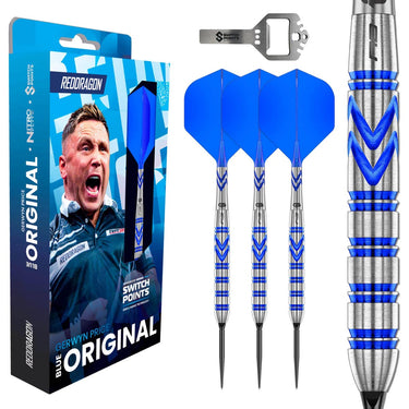 Red Dragon Gerwyn Price Iceman Blue 90% Switch Point Darts