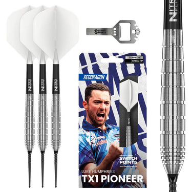 Red Dragon Luke Humphries TX1 90% Tungsten Switch Point Darts