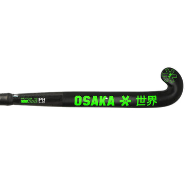Osaka Pro Tour 40 - 2.0 White Edition Pro Bow Junior Hockey Stick - 2024