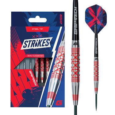 GOAT Strike 90% Tungsten Steel Tip Darts