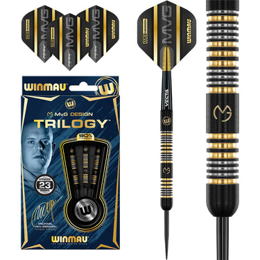 Winmau MVG Trilogy Steel Tip Darts