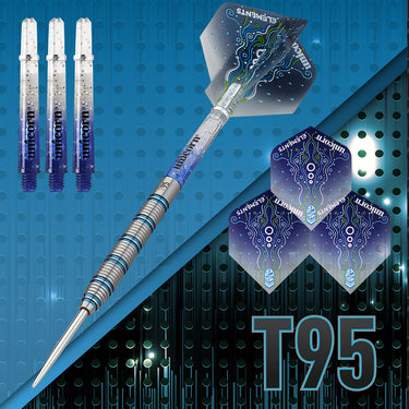 Unicorn T95 Core Xl Blue S1 95% Tungsten Steel Tip Darts