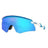 Oakley Encoder Polished White w/ Prizm Sapphire Sunglasses