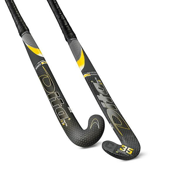 Dita FiberTec C35 S-Bow Hockey Stick Main Black/Gold