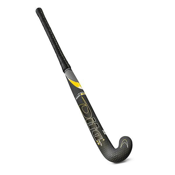 Dita FiberTec C35 S-Bow Hockey Stick Front Black/Gold