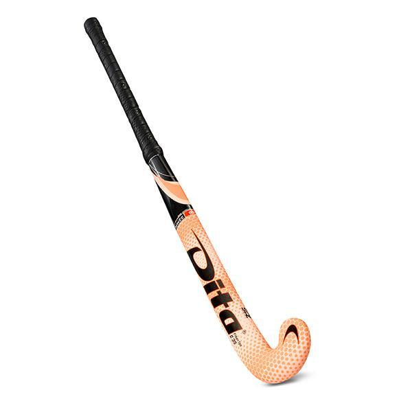 Dita FiberTec C35 S-Bow Hockey Stick Front Pink/Black