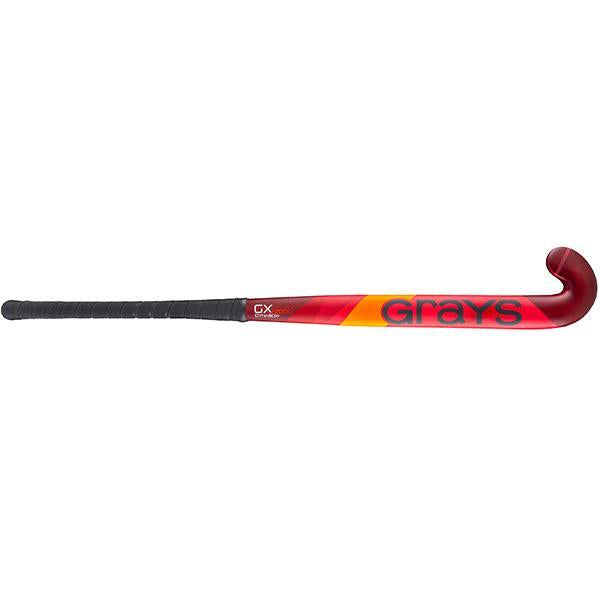 Grays GX 2000 Dynabow Junior Hockey Stick Front Red