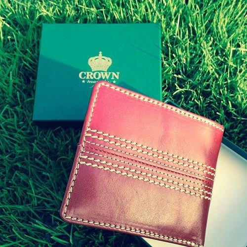 Crown Majestic Italian Leather Wallet
