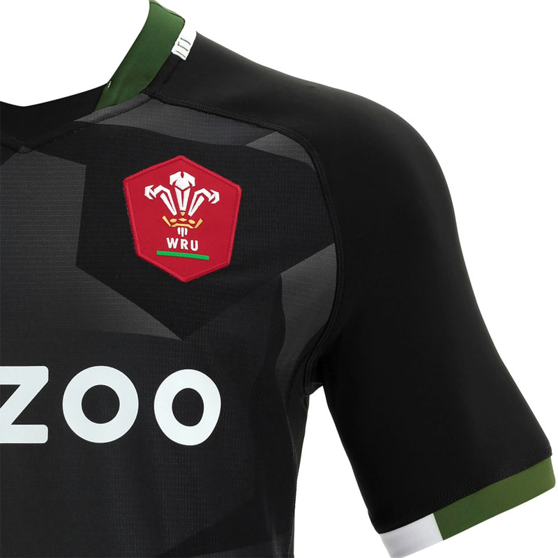 Wales Rugby Away Replica Short Sleeve Shirt
