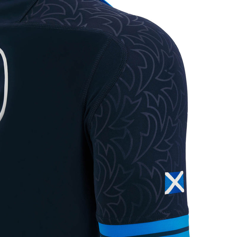Scotland Rugby Home Replica Junior Short Sleeve Shirt