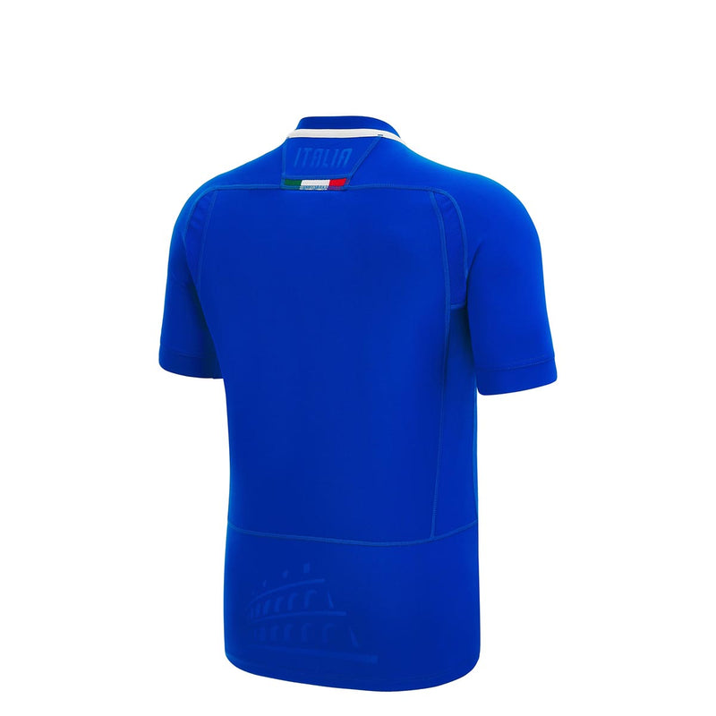 Italia Rugby Home Replica Junior Short Sleeve Shirt