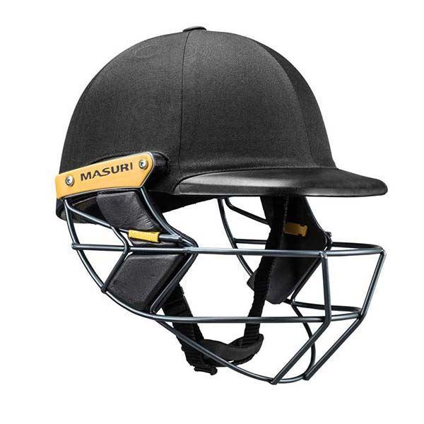 Masuri C-Line Plus Steel Junior Cricket Helmet Black