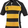 Gilbert Mens Hooped Xact Rugby Match Shirt