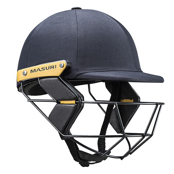 Masuri T-Line Steel Junior Cricket Helmet Navy