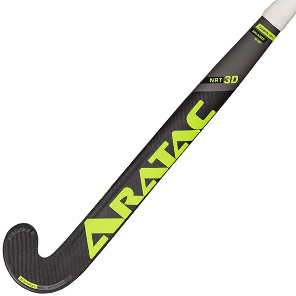 Aratac NRT 3D Hockey Stick black-yellow